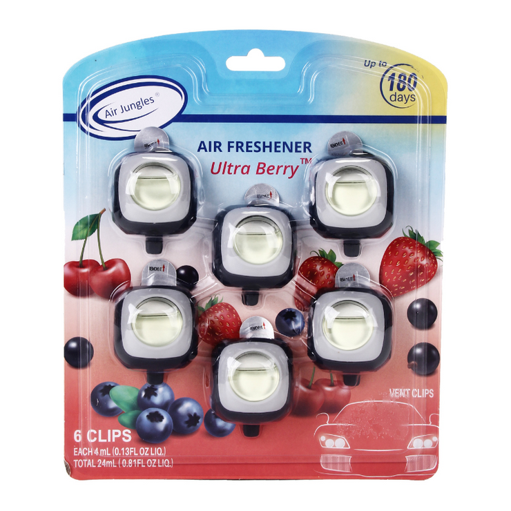 Car Air Freshener Vent Clip, Ultra Berry®