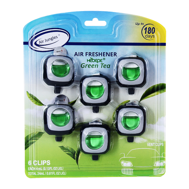 Car Air Freshener Vent Clip, Hebepe Green Tea®