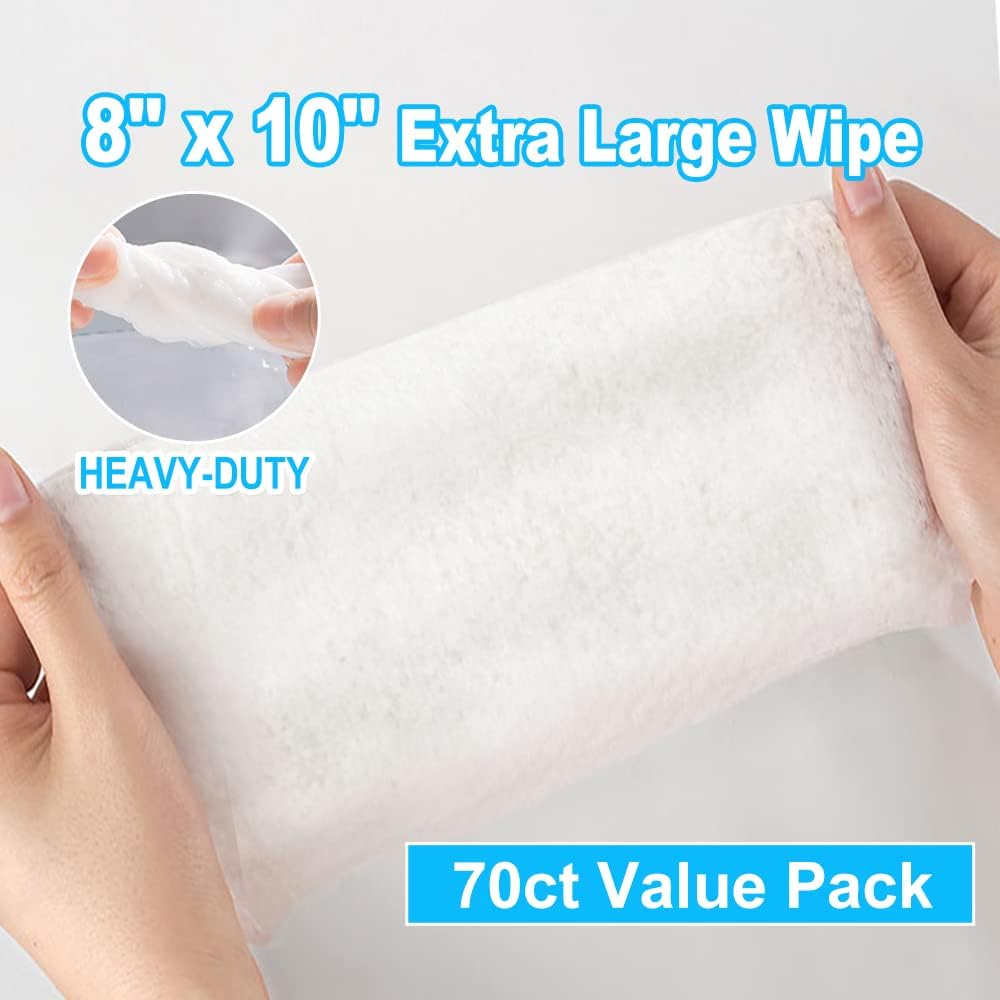 All Purpose Cleaning Wipes 70ct, Extra Large, 8in x 10in