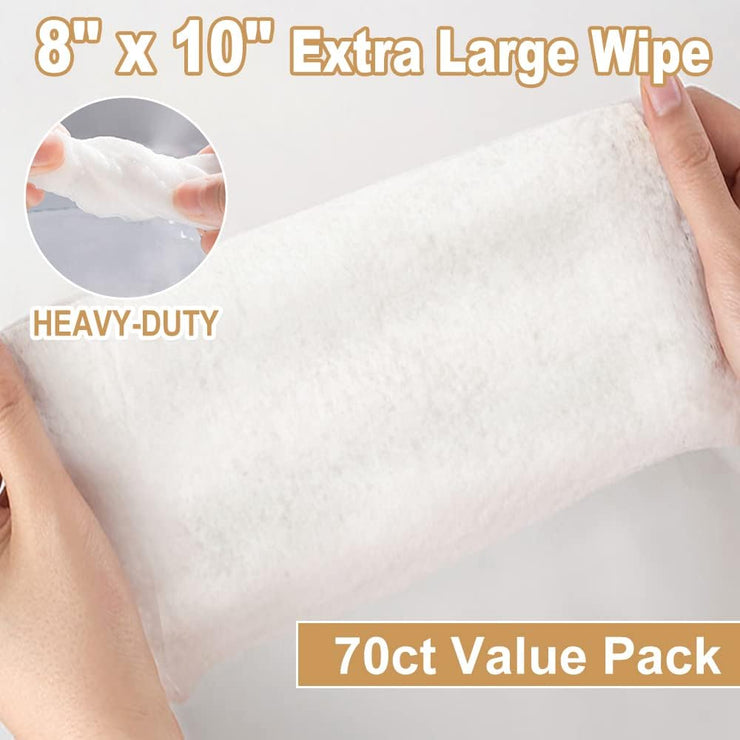 3in1 Leather Cleaner Wipes 70 Count