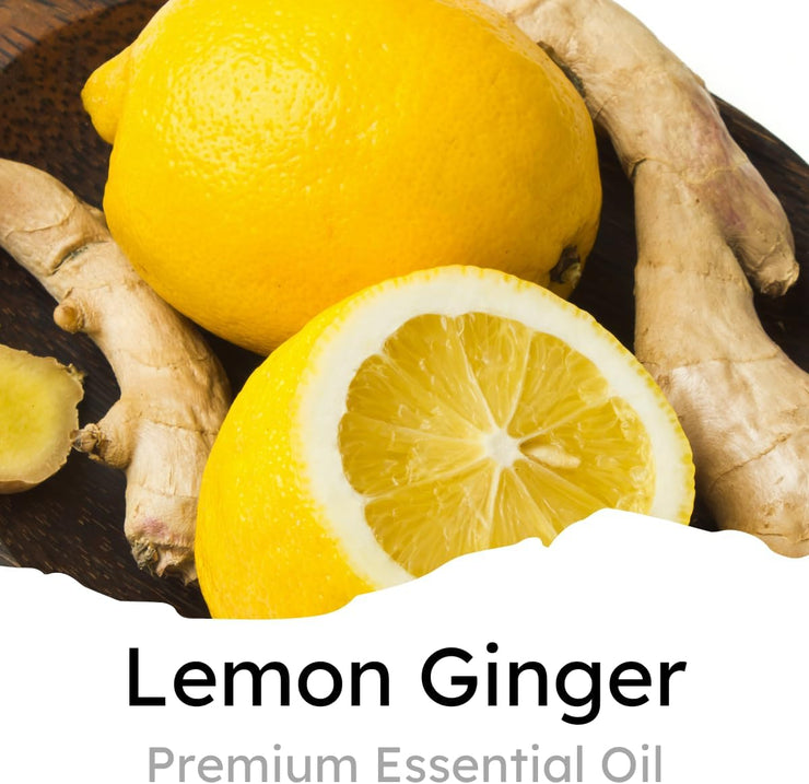 Car Air Freshener Vent Clip, Lemon Ginger