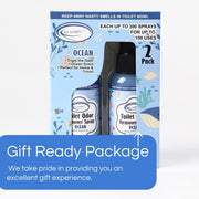 Toilet Odor Remover Spray, Ocean