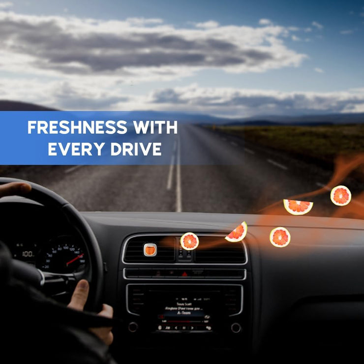 Car Air Freshener Vent Clip, Eleu Pomelo