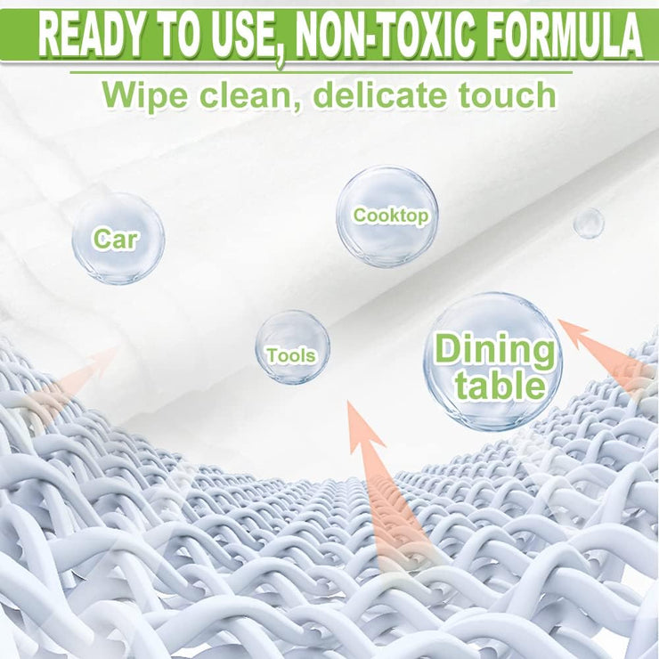 All Purpose Cleaning Wipes 70ct, Extra Large, 8in x 10in