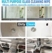 Glass Wipes 70ct, Extra Large, 8in x 10in