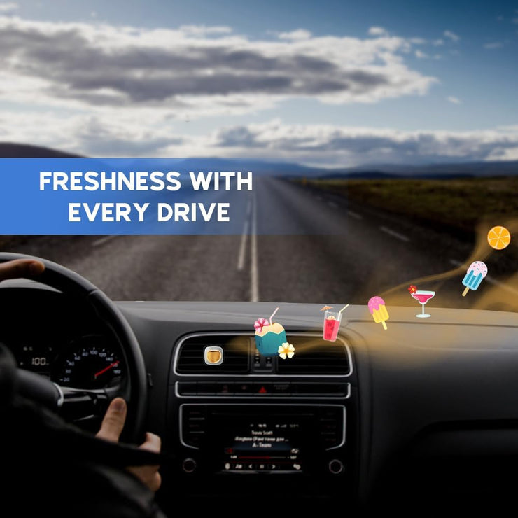 Car Air Freshener Vent Clip, Serene Summer®