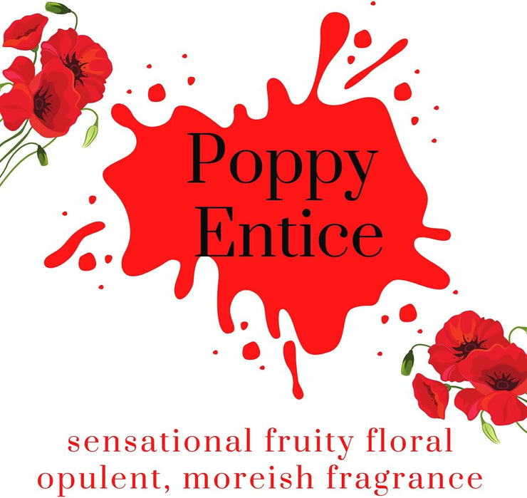 Reed Diffuser Set, Poppy Entice
