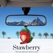 Car Air Freshener Hanging 6 Packs, Strawberry