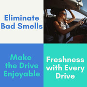 Car Air Freshener Vent Clip, Hebepe Green Tea®