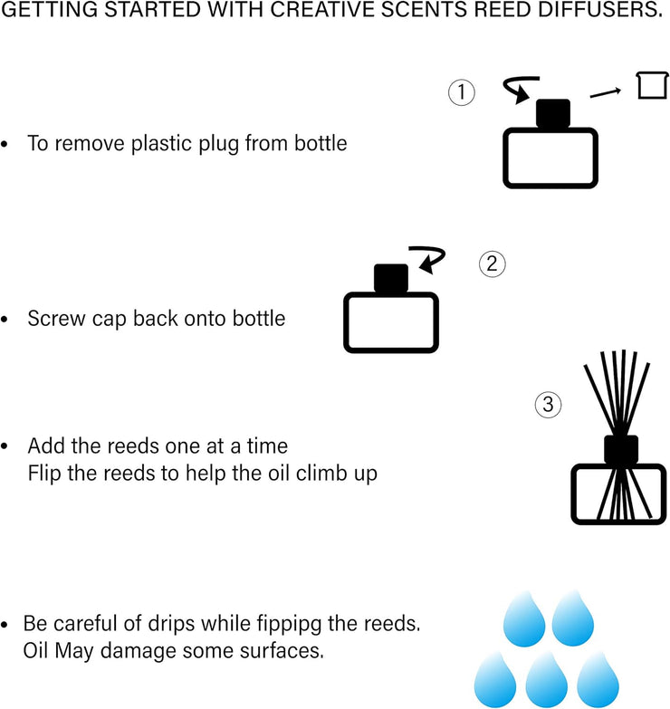 Reed Diffuser Set, Summer Passion