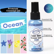 Toilet Odor Remover Spray, Ocean