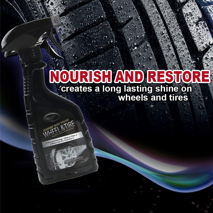Car Wheel & Tire Cleaner 16.9 Fl Oz