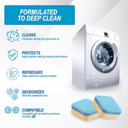 Washing Machine Cleaner Tablets 24 Count, Lemon Scent