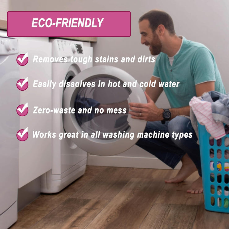 Laundry Detergent Sheets 50 Sheets