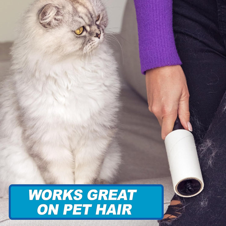 Scented Lint Roller 450 Sheets, Fresh Linen Scent