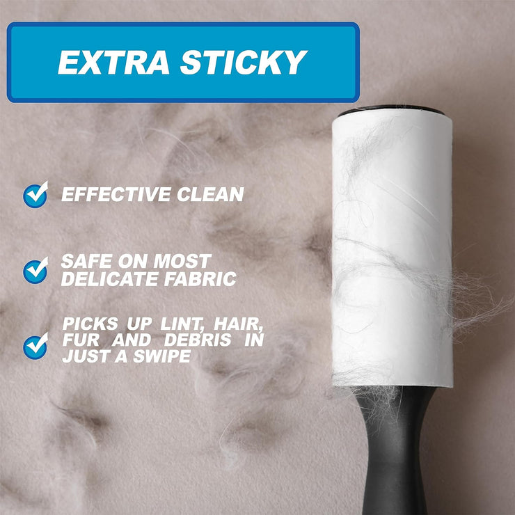 Scented Lint Roller 450 Sheets, Fresh Linen Scent