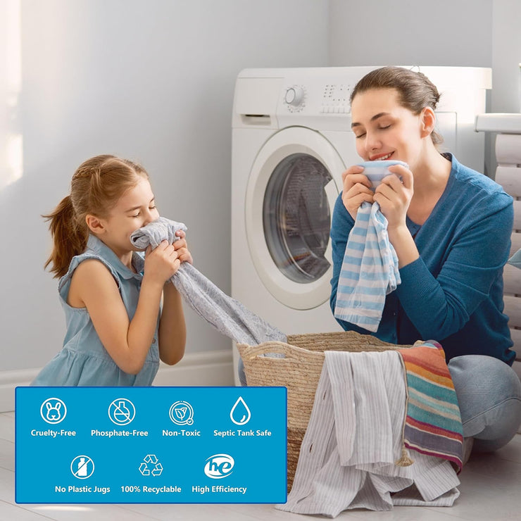 Laundry Detergent Sheets 50 Sheets