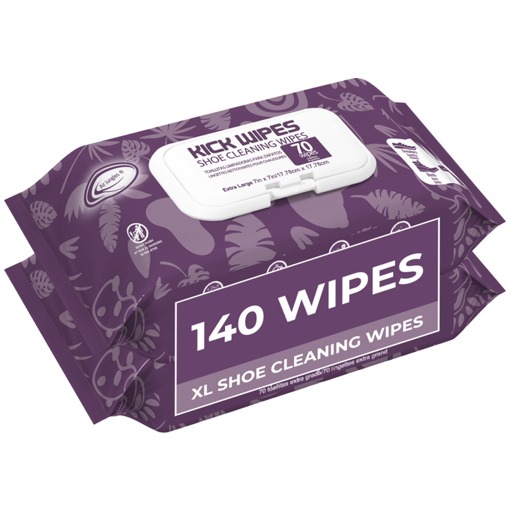 Air Jungles Shoe Cleaning Wipes 70 Count (Pack of 3)