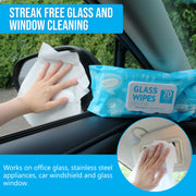 Air Jungles Cleaning Wipes Bundle, Leather Cleaner Wipes, Glass & Window Wipes, and All-Purpose Cleaning Wipes