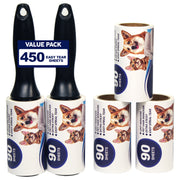 Scented Lint Roller 450 Sheets, Fresh Linen Scent