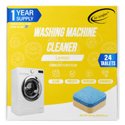 Washing Machine Cleaner Tablets 24 Count, Lemon Scent