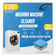 Washing Machine Cleaner Tablets 24 Count, Fragrance Free
