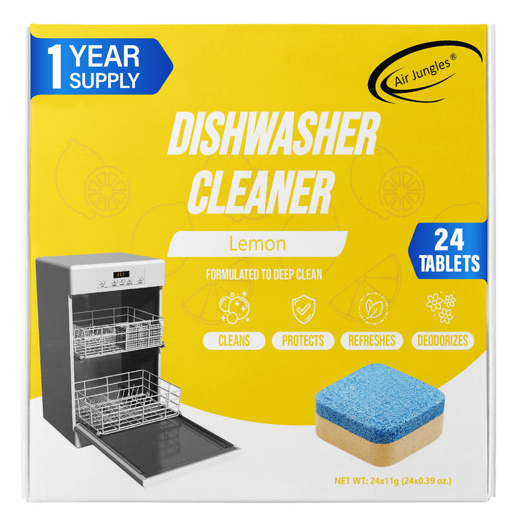 Dishwasher Cleaner Tablets (24 Count)Lemon Scent