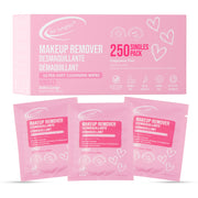 Air Jungles Makeup Remover Wipes 250 Count, Individually Wrapped
