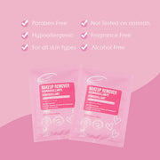 Air Jungles Makeup Remover Wipes 250 Count, Individually Wrapped