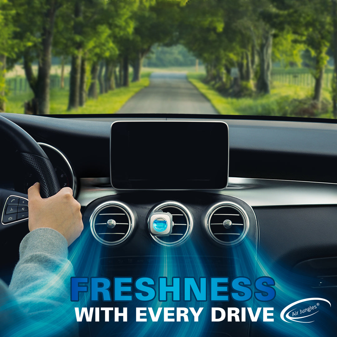 Air Jungles Car Air Freshener Vent Clip, New Car Scent
