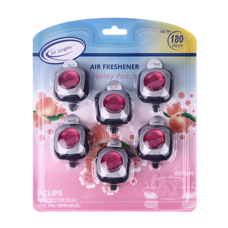 Car Air Freshener Vent Clip, Honey Peach®