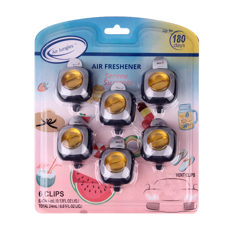 Car Air Freshener Vent Clip, Serene Summer®