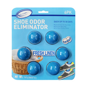 Shoe Odor Eliminator Ball, Fresh Linen