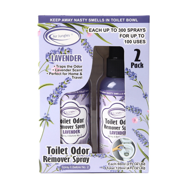 Toilet Odor Remover Spray, Lavender